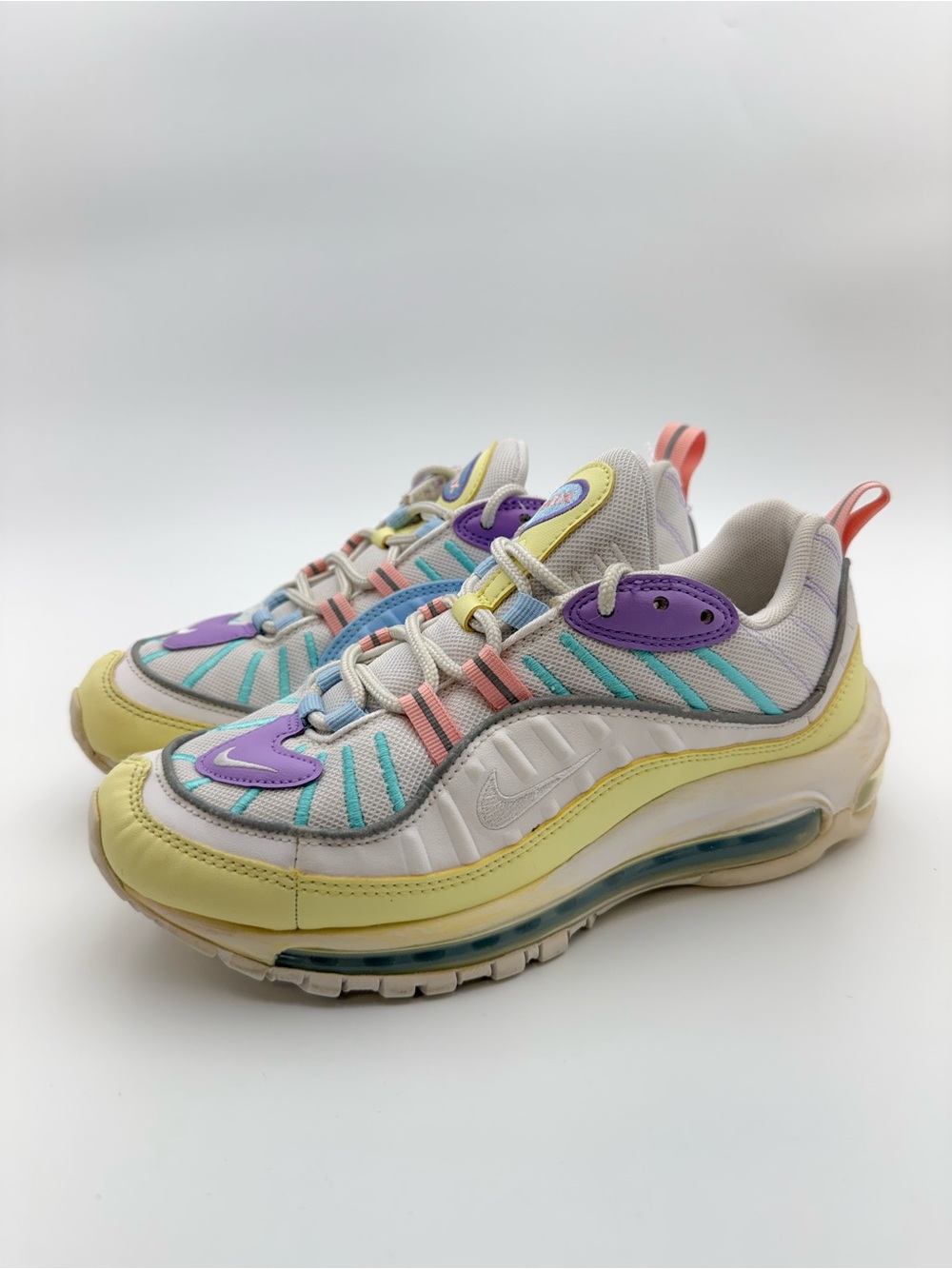 Nike Air Max 98 Easter Pastels Women’s Sneakers – US 7.5 – AH6799-300